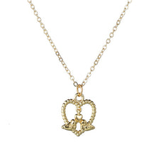 Load image into Gallery viewer, Women's Cross Dolphin Drop Necklace For Female Moon Key Five-pointed Star Girls Gold Color Necklace Anniversary Jewerly Gifts