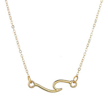 Load image into Gallery viewer, Women's Cross Dolphin Drop Necklace For Female Moon Key Five-pointed Star Girls Gold Color Necklace Anniversary Jewerly Gifts