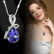 Load image into Gallery viewer, elegant fresh Necklaces Rhinestone Chain Crystal Necklace Pendant Jewerly Fashion Ornaments Chokers Necklaces @7