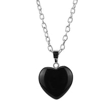 Load image into Gallery viewer, dongsheng New Bohemian Style Handmade Natural Gravel Necklace DIY Tassel Heart Jewerly Necklace Natural Stone Women Gift -30